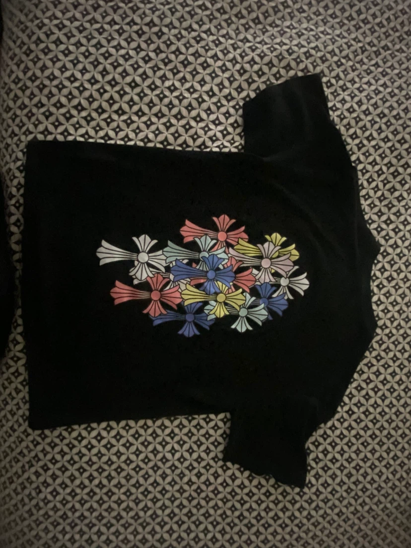 Black Chrome Hearts T-Shirt - photo 2