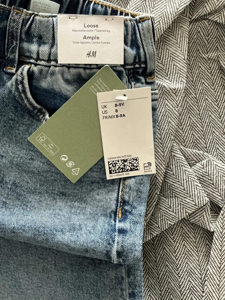 H&M Kids Loose Tapered Leg Jeans - photo 3