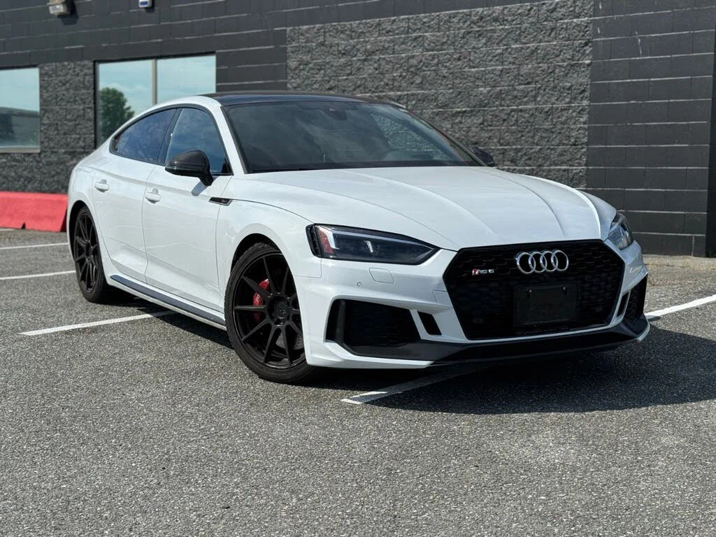 White Audi RS 5 Sportback 2.9T quattro AWD