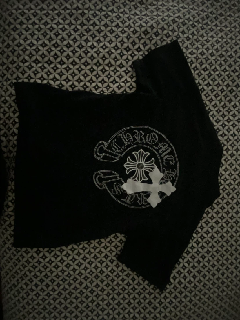 Chrome Hearts Black T-Shirt - photo 2