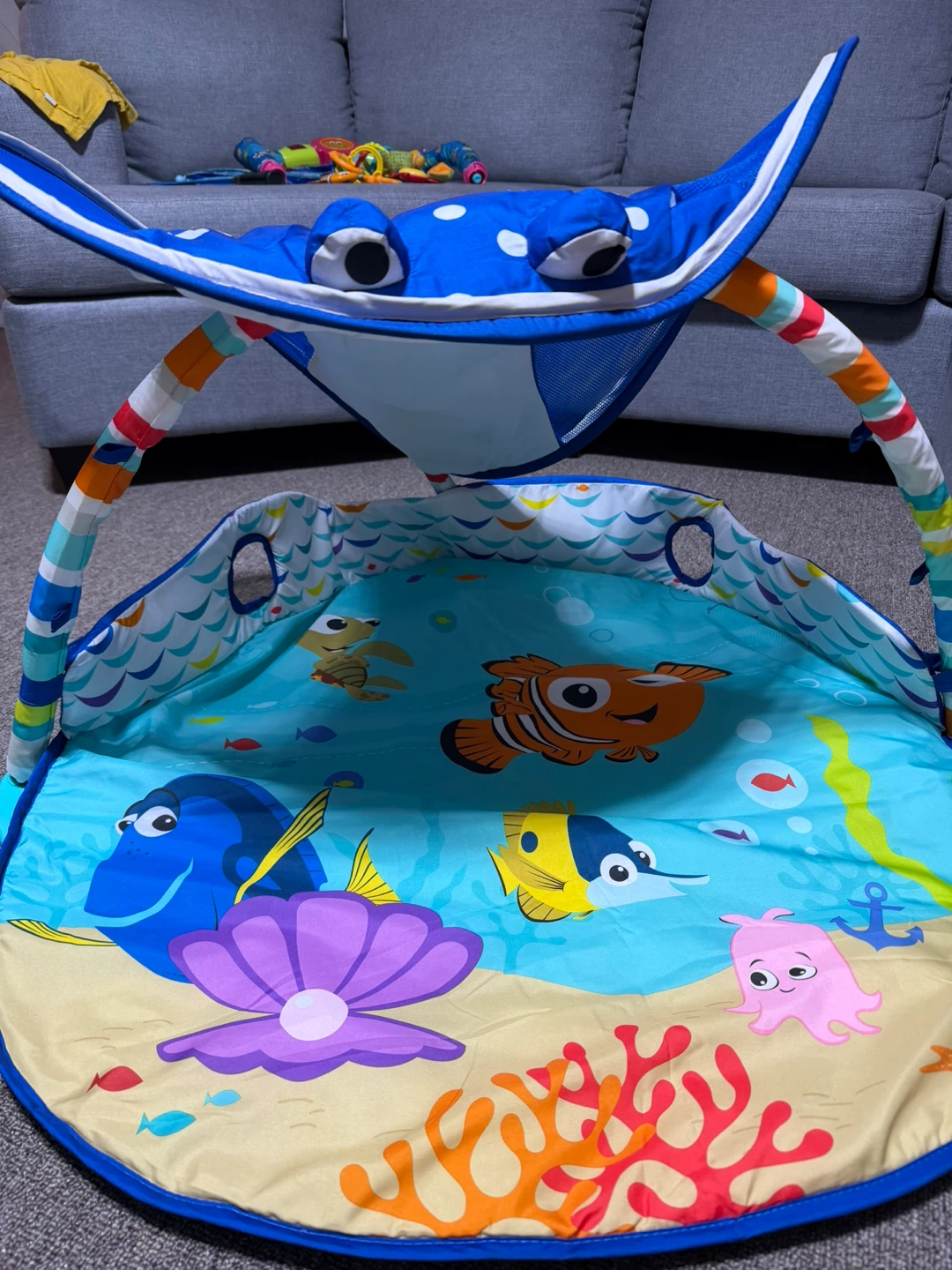 Baby Play Mat with Ocean Theme