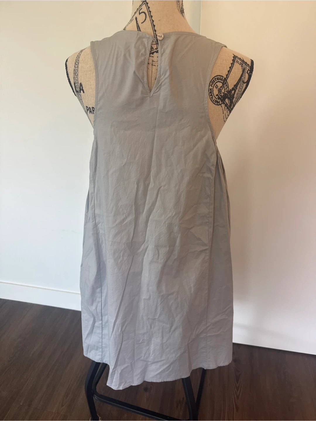 Prologue Gray Sleeveless Dress. Cotton/spandex - photo 4