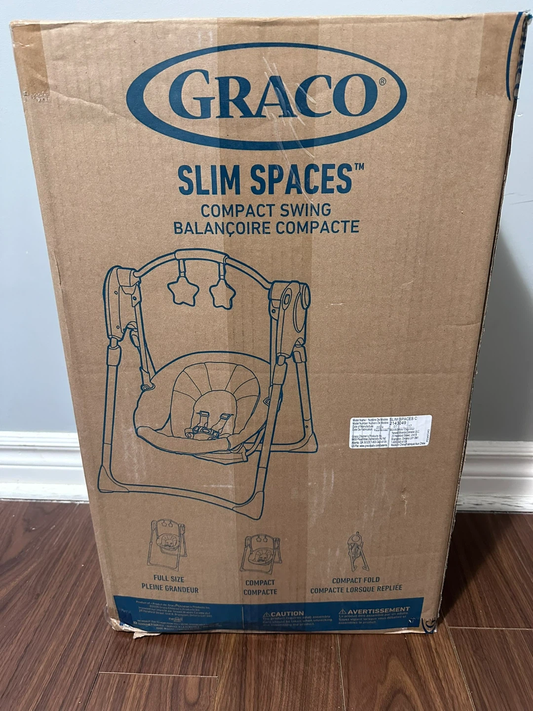 BNIB Graco swing slim spaces - photo 2