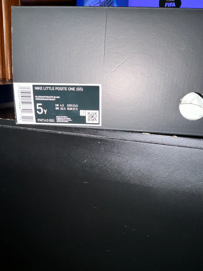 Nike Little Posite One (GS) Black Shoes - photo 3