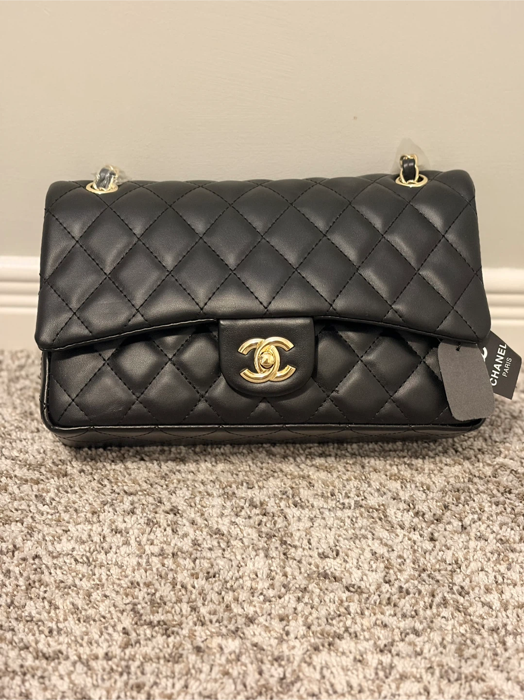 Chanel Black Quilted Leather Flap Bag