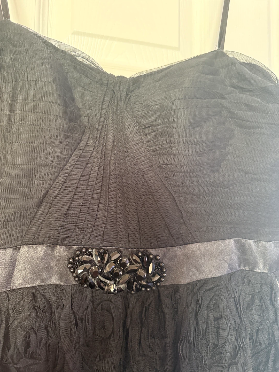 Adrianna Papell Black Embellished Formal Dress - photo 4