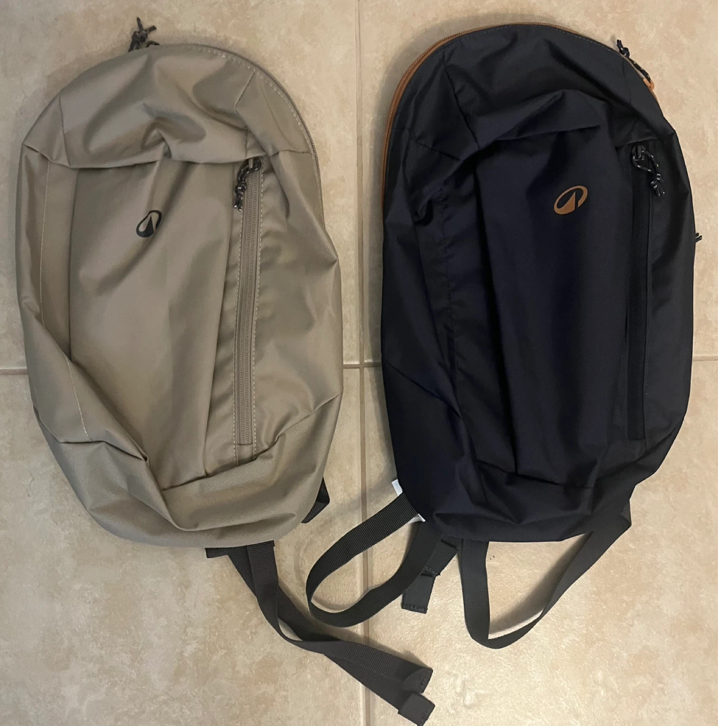 Two Quechua Decathlon backpacks 10L