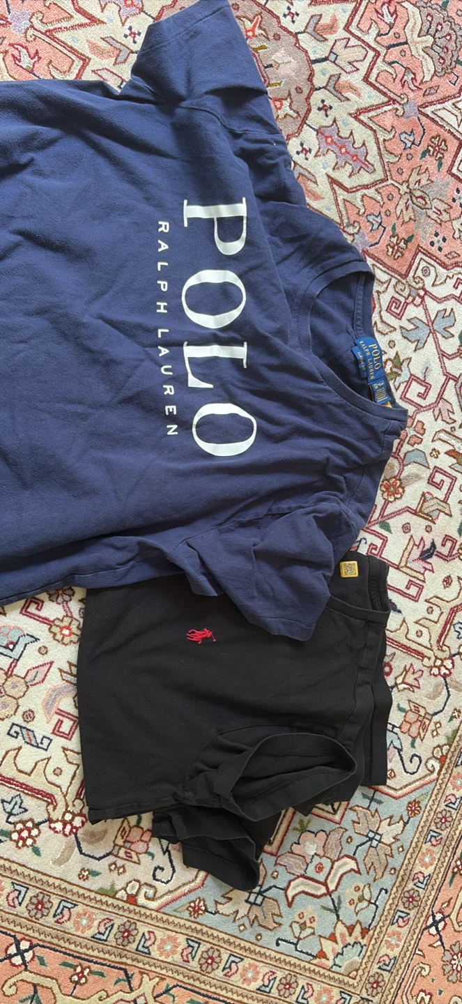 Polo Ralph Lauren Classic Fit T-Shirts (Navy & Black)