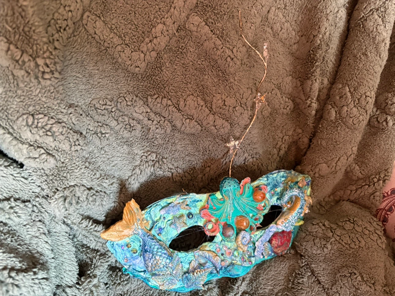 Handmade Masquerade Mask - photo 3