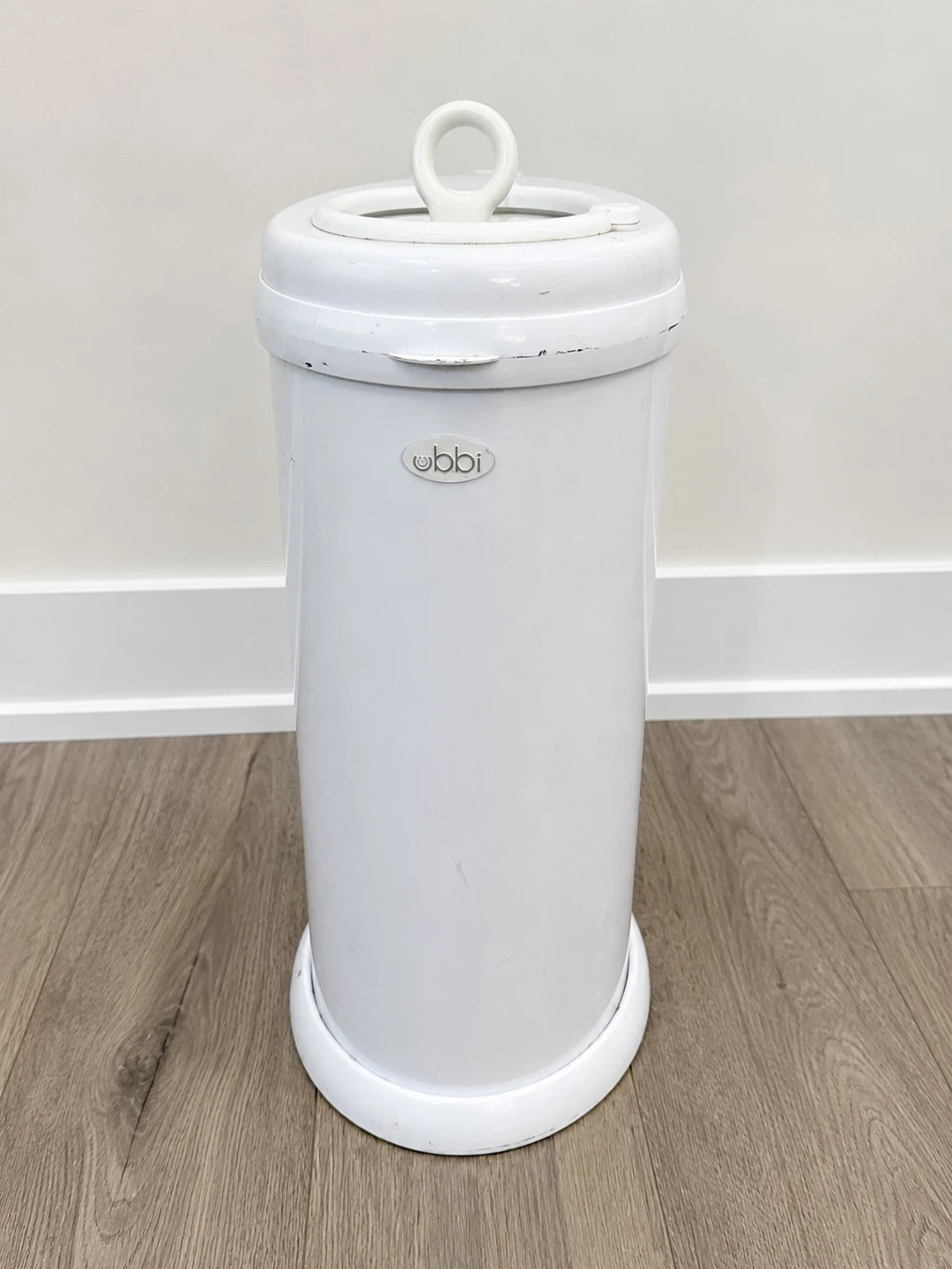 Ubbi Steel Diaper Pail — Odor Locking, No Special Bags Required