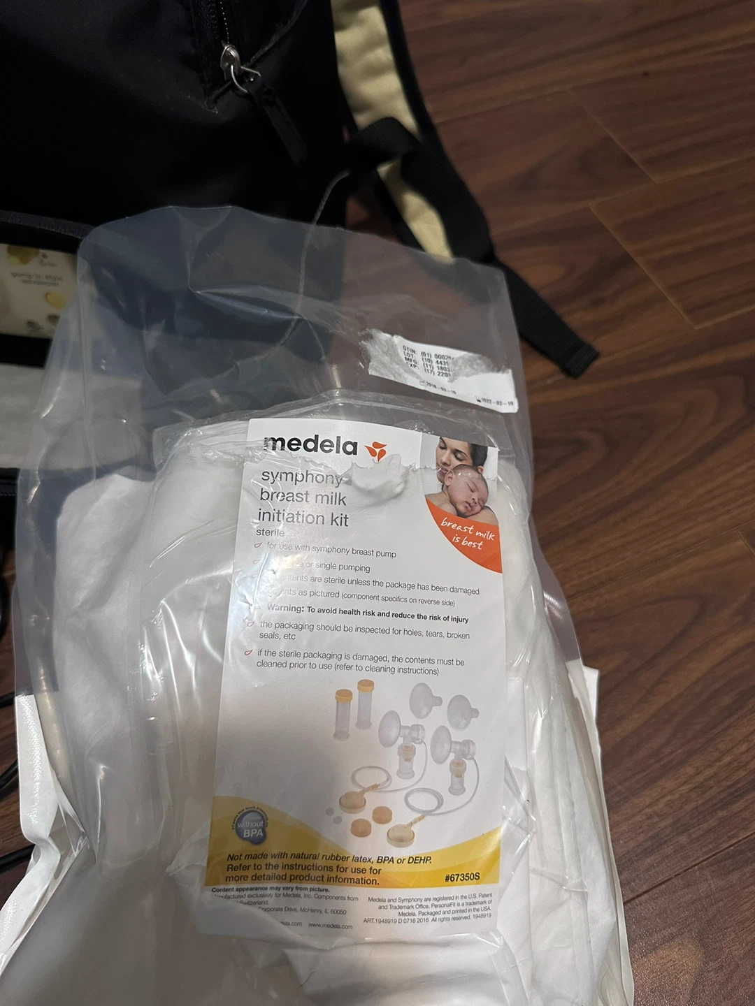 Medela Symphony pump with free Milk Initiation Kit with Backpack - photo 4