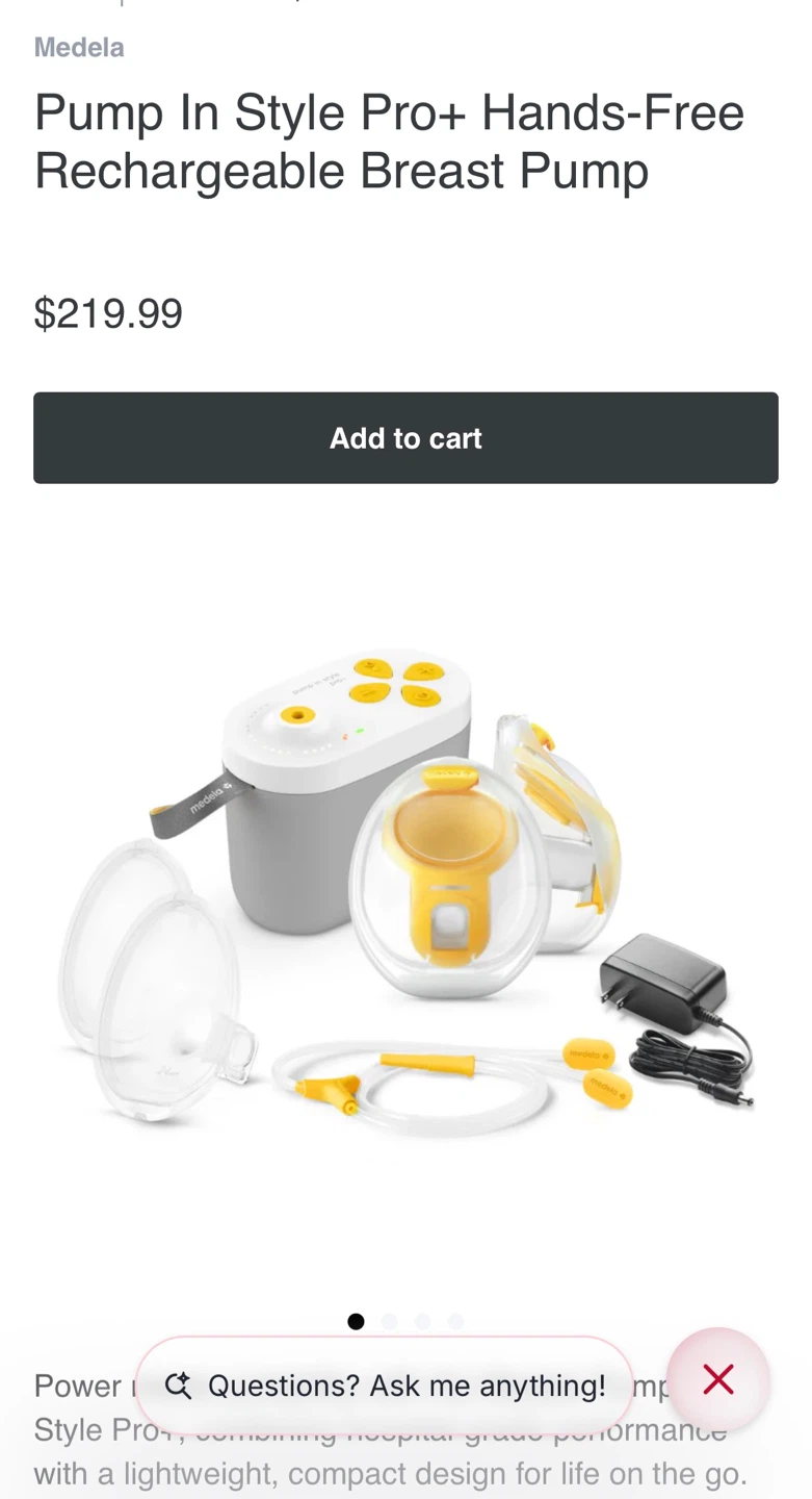 Medela Pump In Style Double Electric Breast Pump