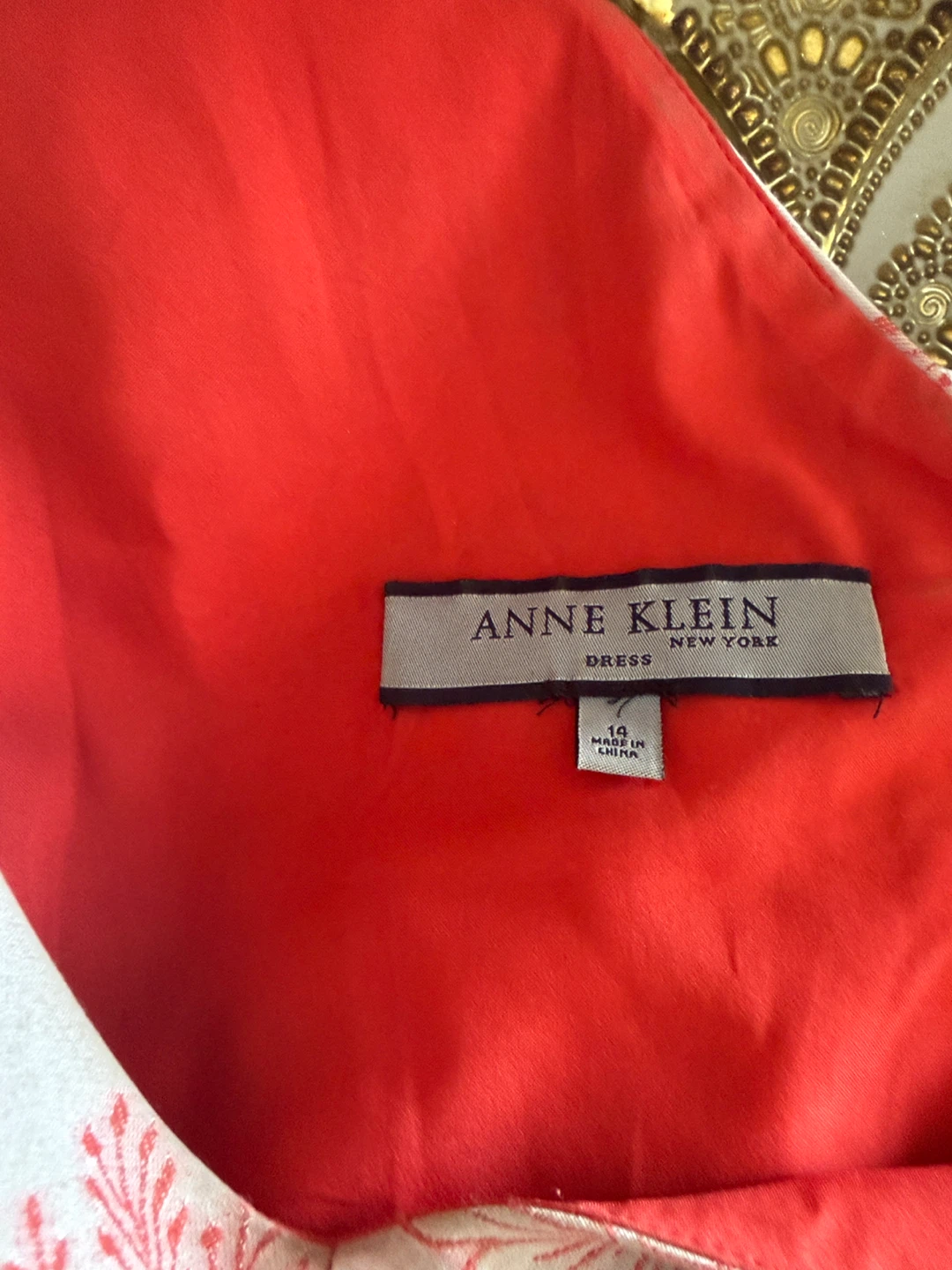 Anne Klein Floral Dress Size 14 - photo 5