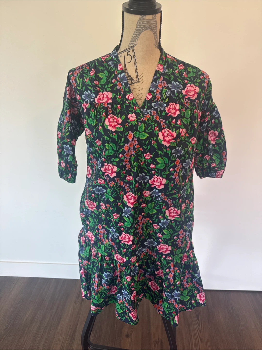 Diane V Furstenberg Designer Floral Dress XS