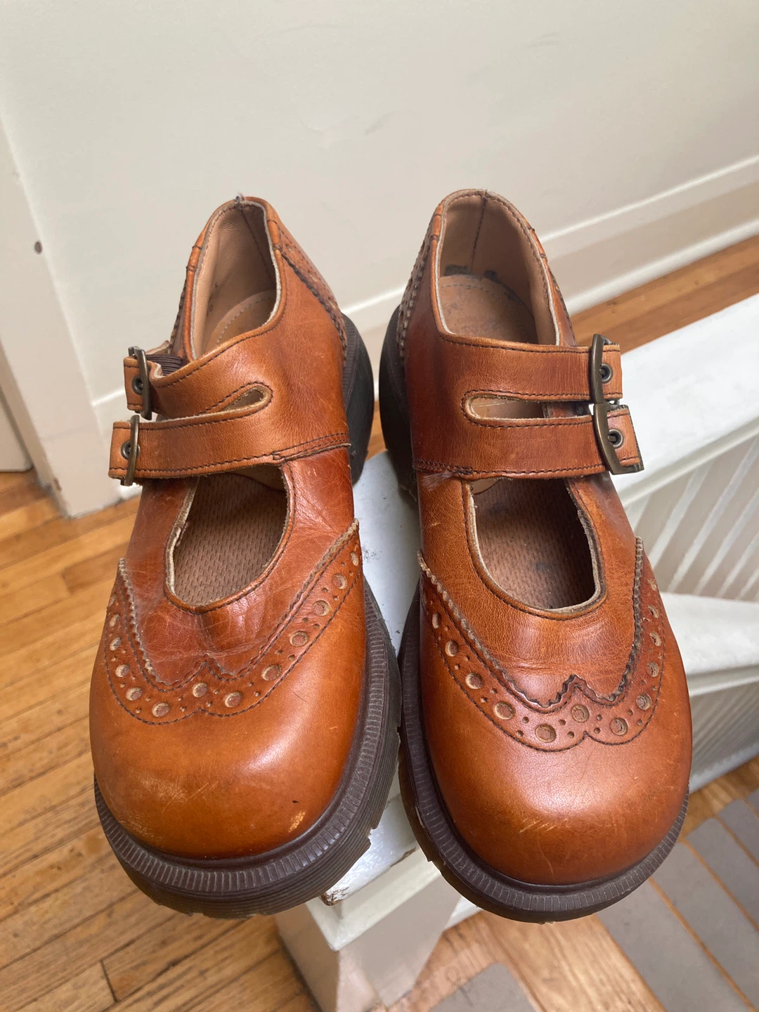 Dr. Martens Mary Jane Brogue Shoes