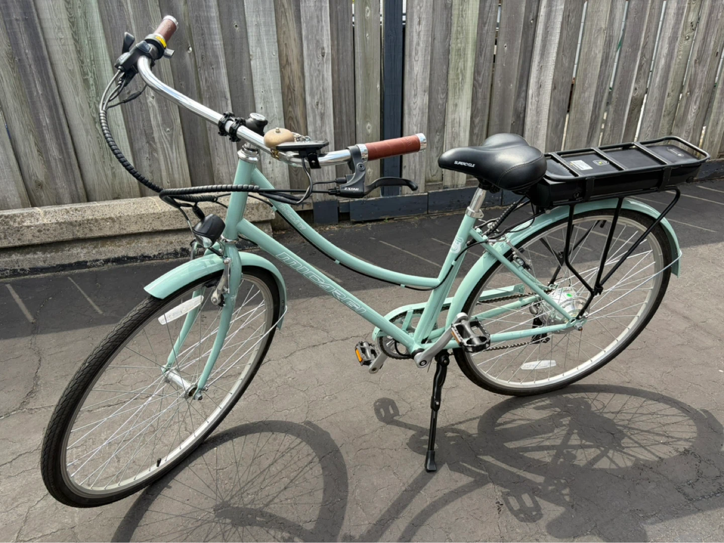 Merida Electric Bike - Mint Green