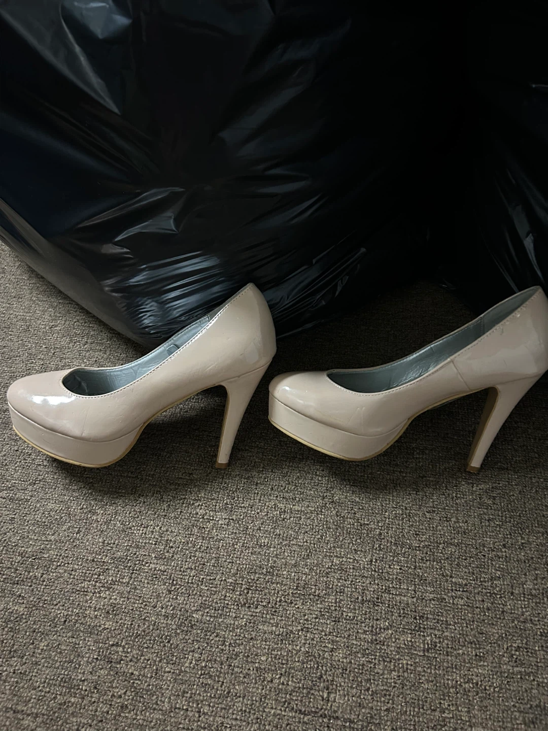 A.co Nude Patent Heels - photo 2