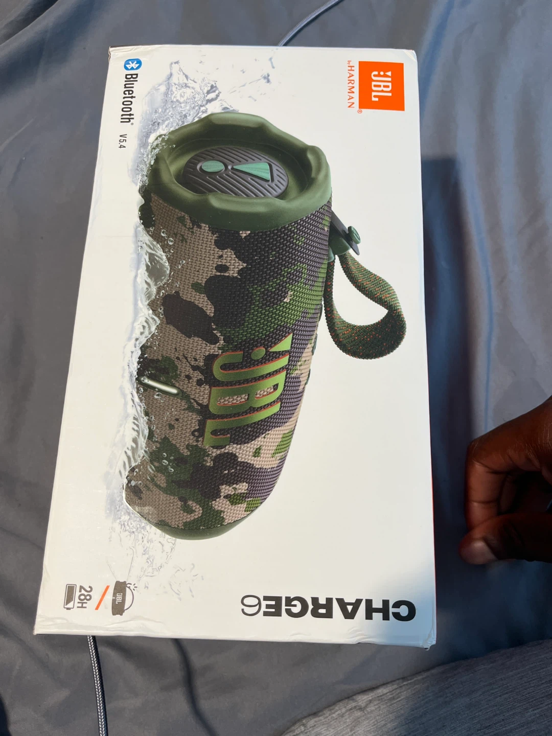 JBL Charge 6 Bluetooth Speaker - Camouflage