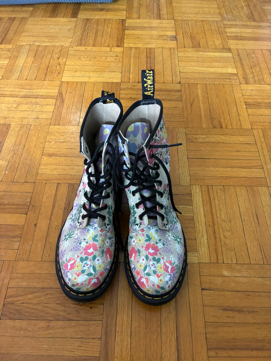 Dr. Martens Floral Boots