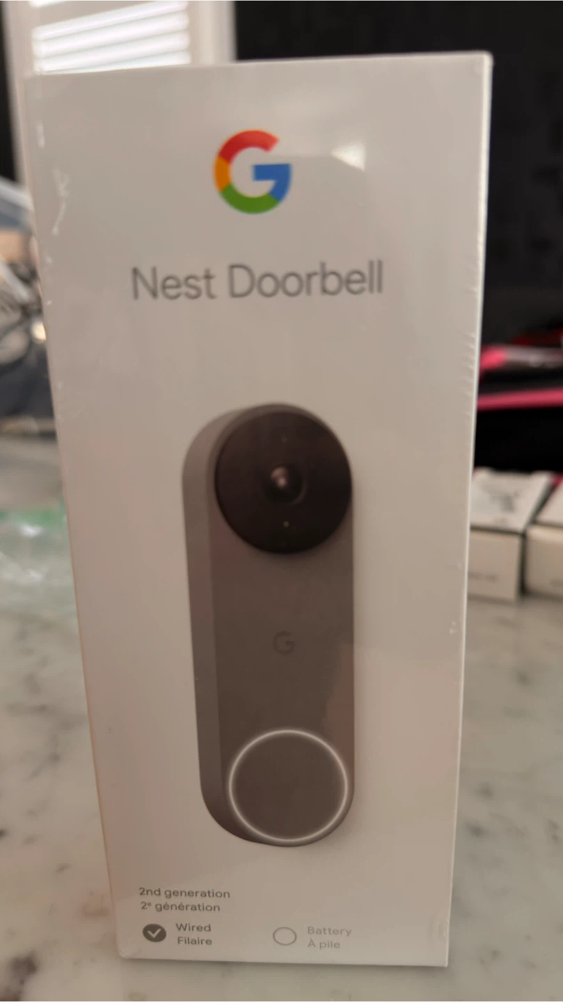 Google Nest (2nd Generation) Wired Smart Home Doorbell
