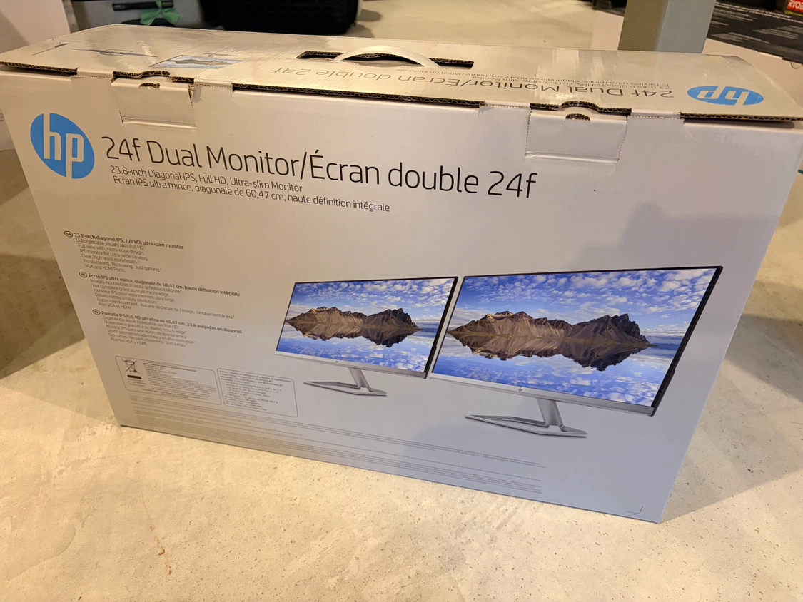 HP 24f Dual Monitor Full HD Ultra-Slim - photo 3