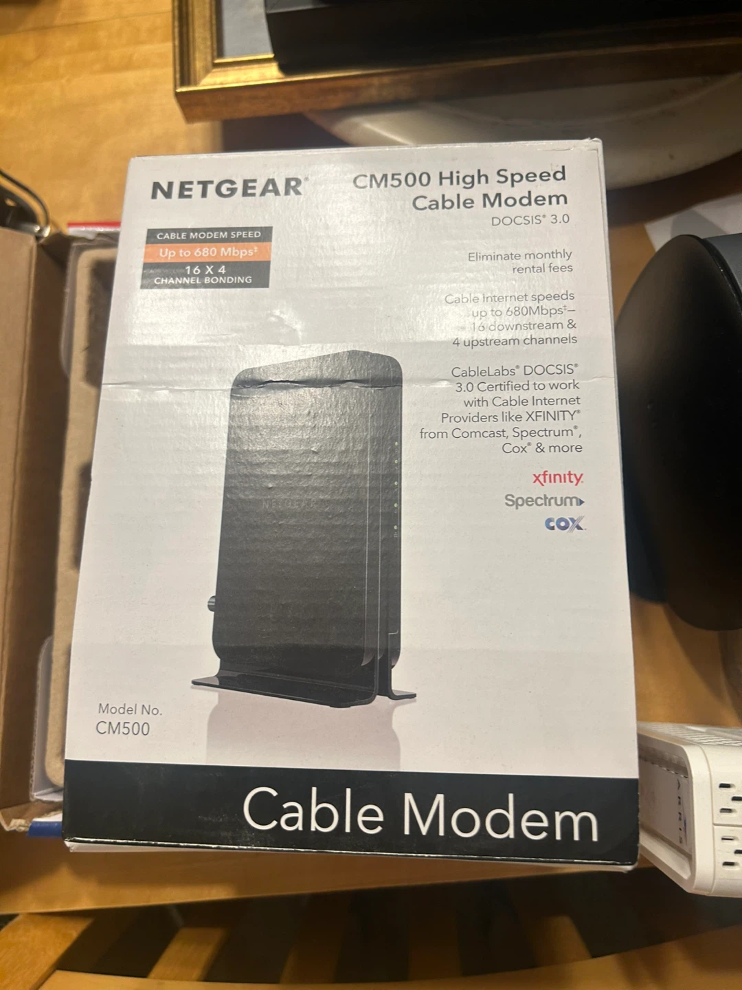 NETGEAR CM500 Cable Modem DOCSIS 3.0 - photo 2