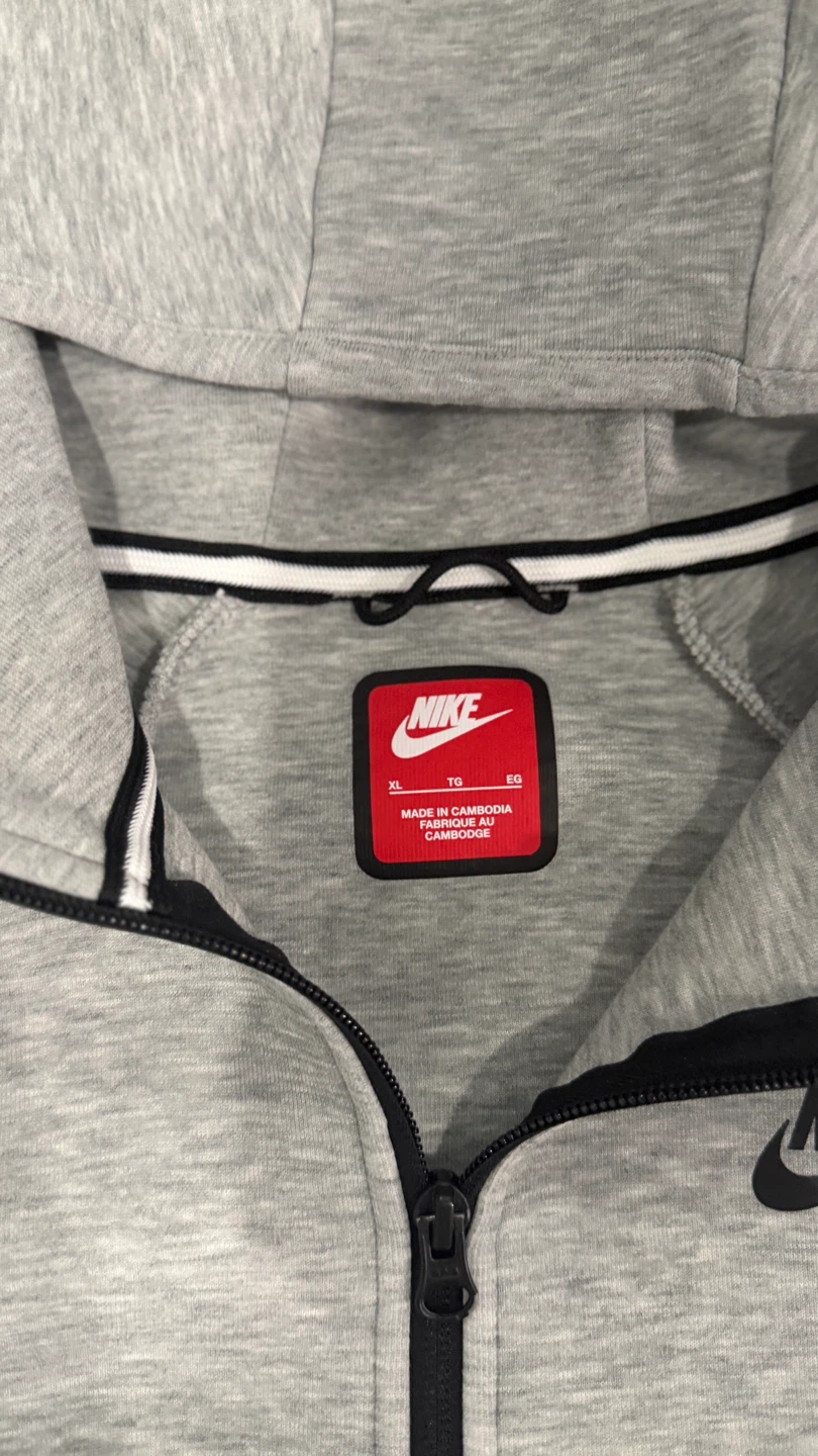 Nike Tech Fleece Full Zip Hoodie Grey XL - photo 2