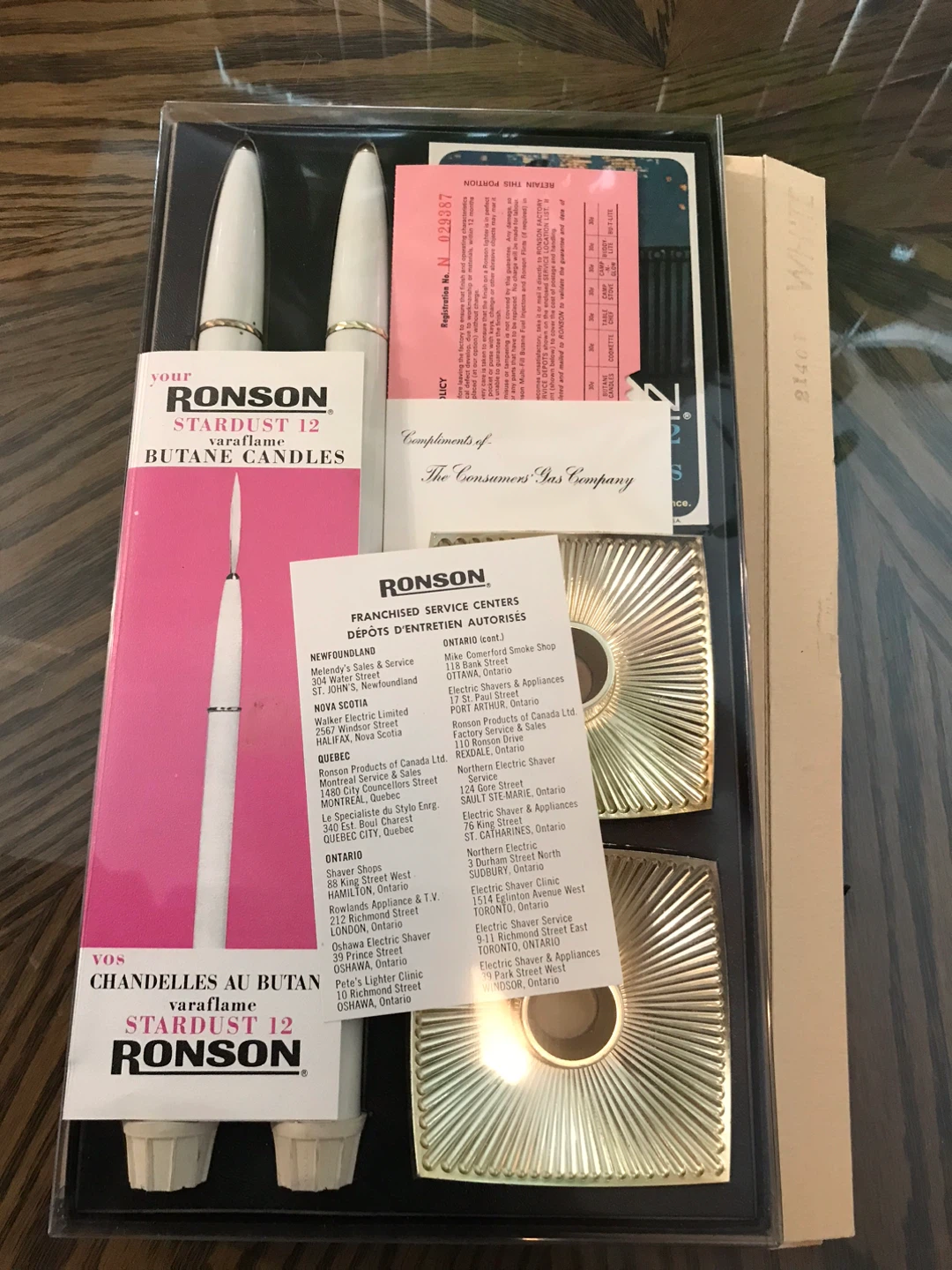 Ronson Stardust 12 Butane Candles