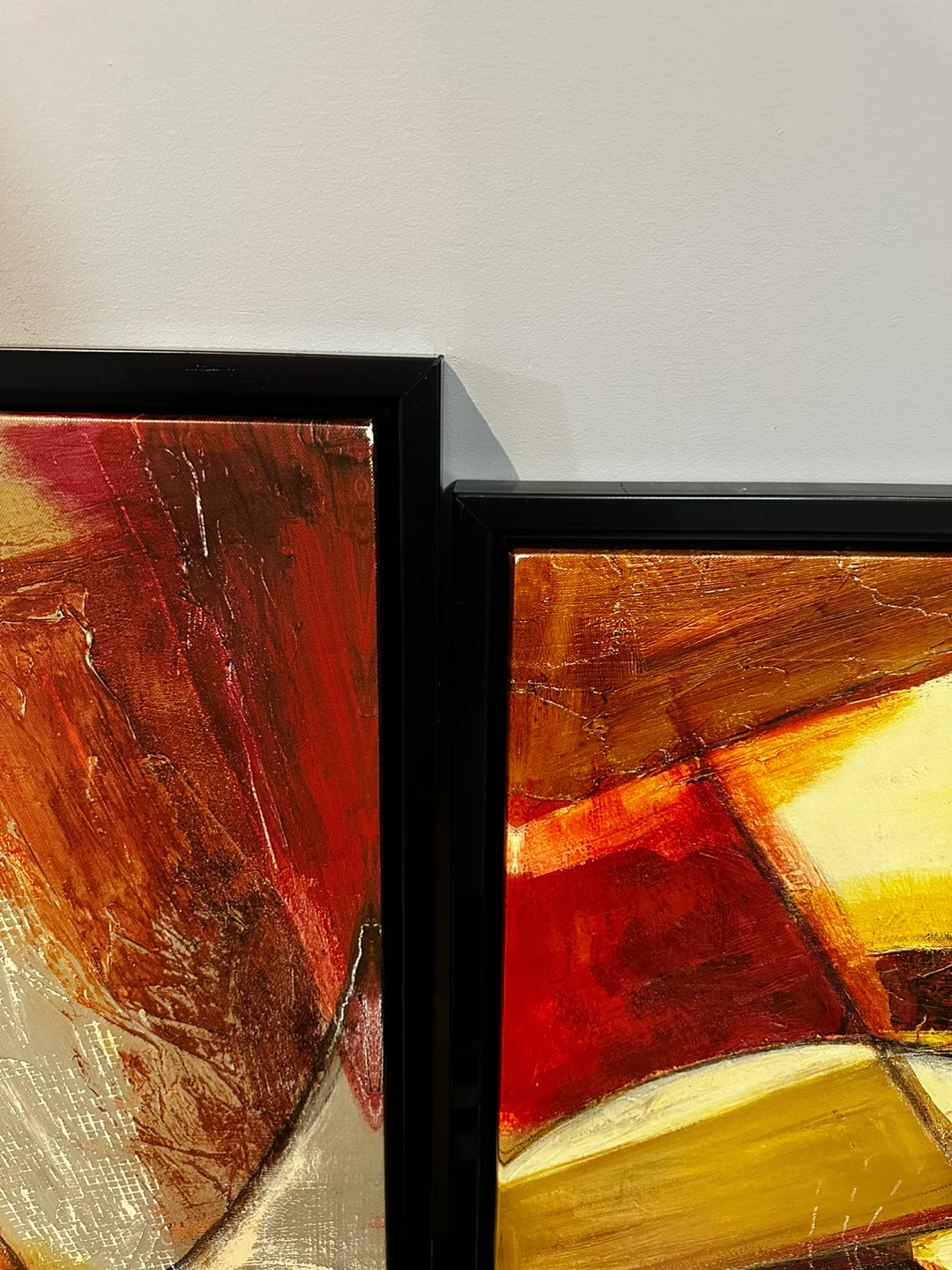 Set of 2 Ross Adam’s Wall Art Paintings - photo 4