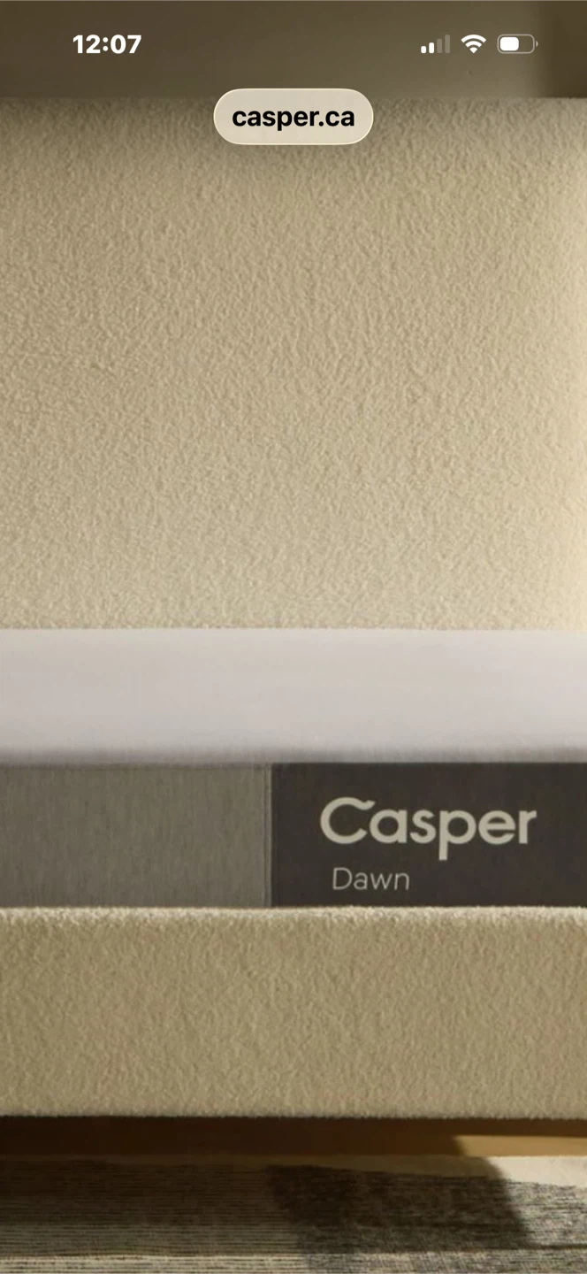 Must sell Casper Twin XL + frame - photo 3