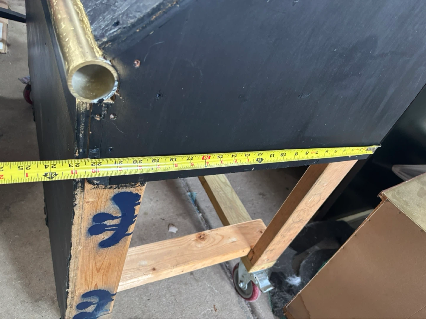 Custom black skate ramp / quarter pipe - photo 5