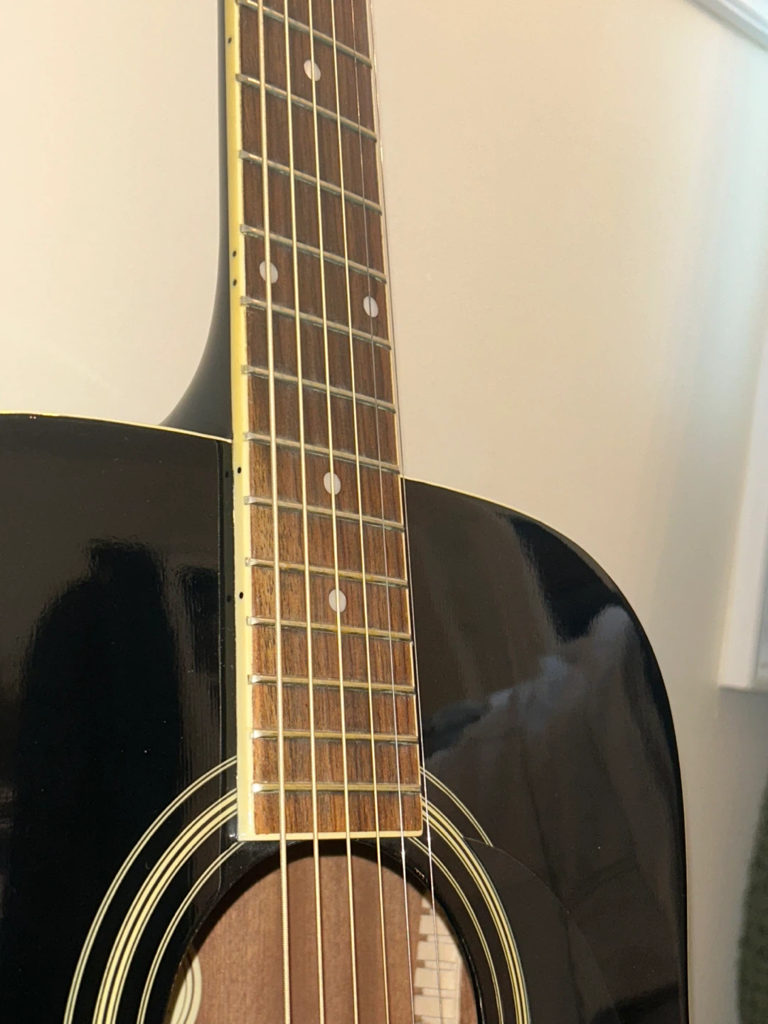 Epiphone DR-100 EB Acoustic Guitar - photo 5