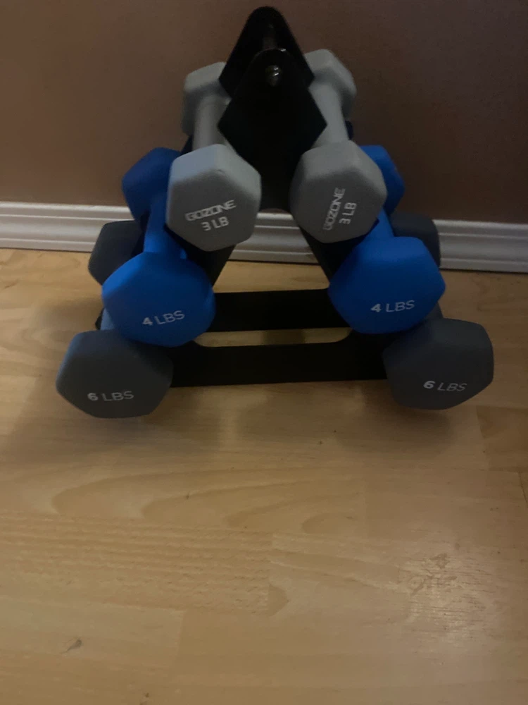 GoZone  Dumbbell Set with Rack - photo 2