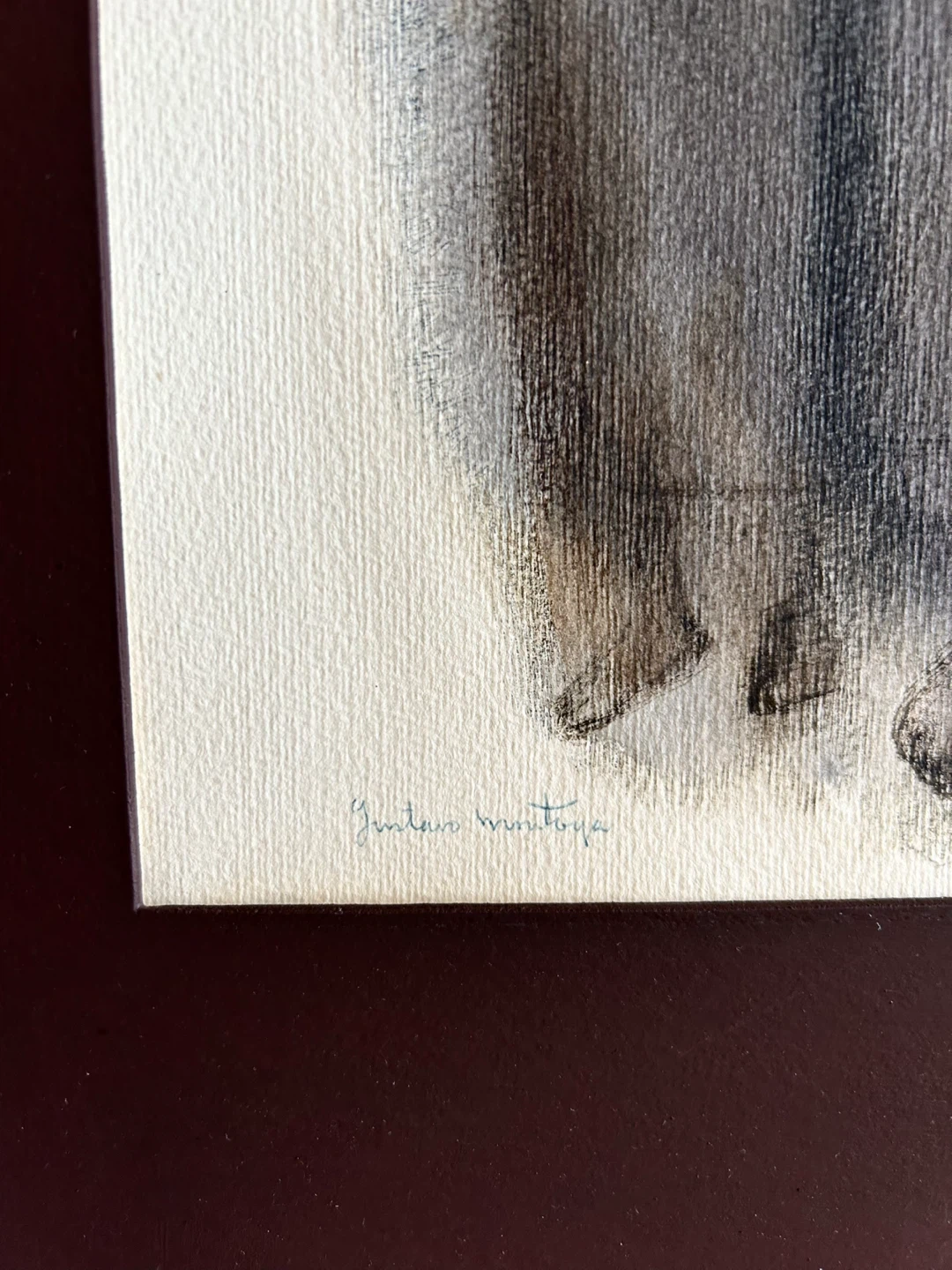 Collectible Art: 1960s Mexican Gustavo Montoya watercolor - photo 3