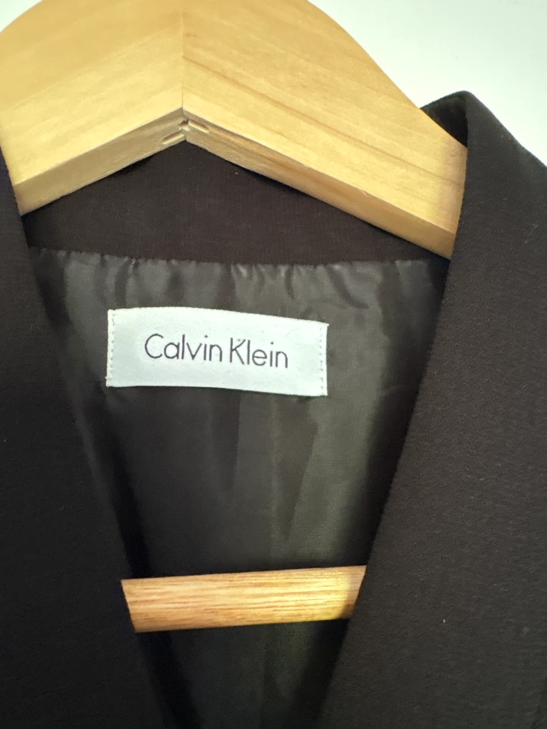 Calvin Klein Black Button-Front Dress - photo 4