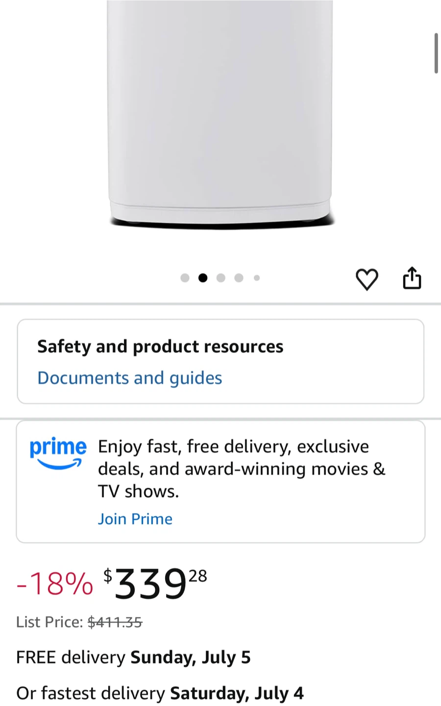 Brand New (Unopened) COMFEE Portable Washing Machine - photo 3