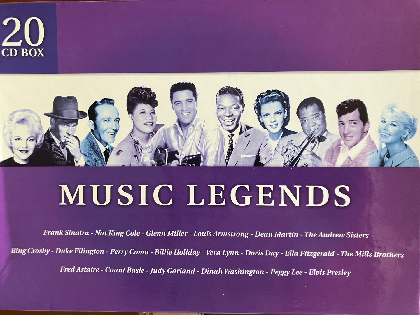 Music Legends 20 CD Box Set