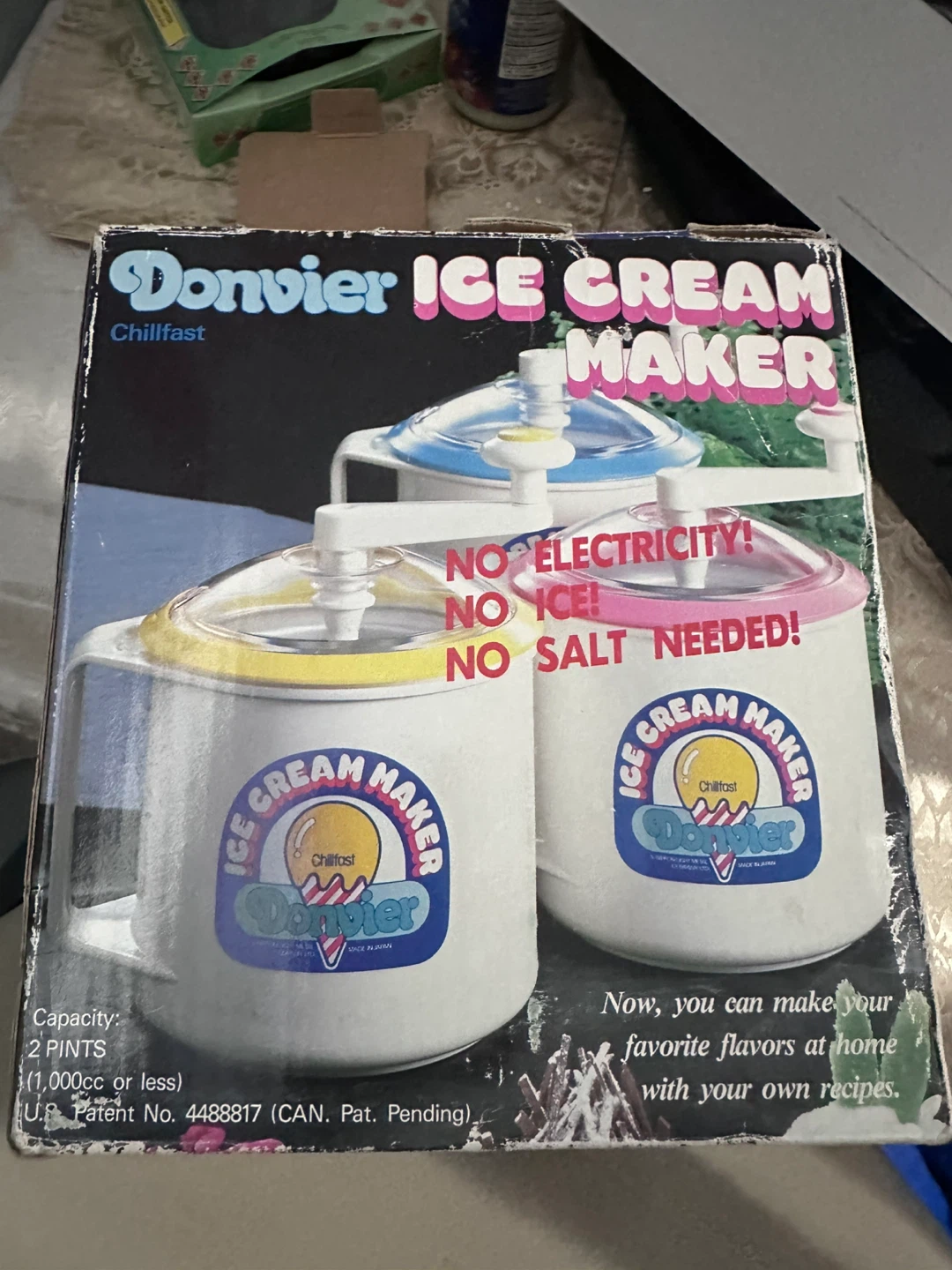 Donvier Chillfast Ice Cream Maker