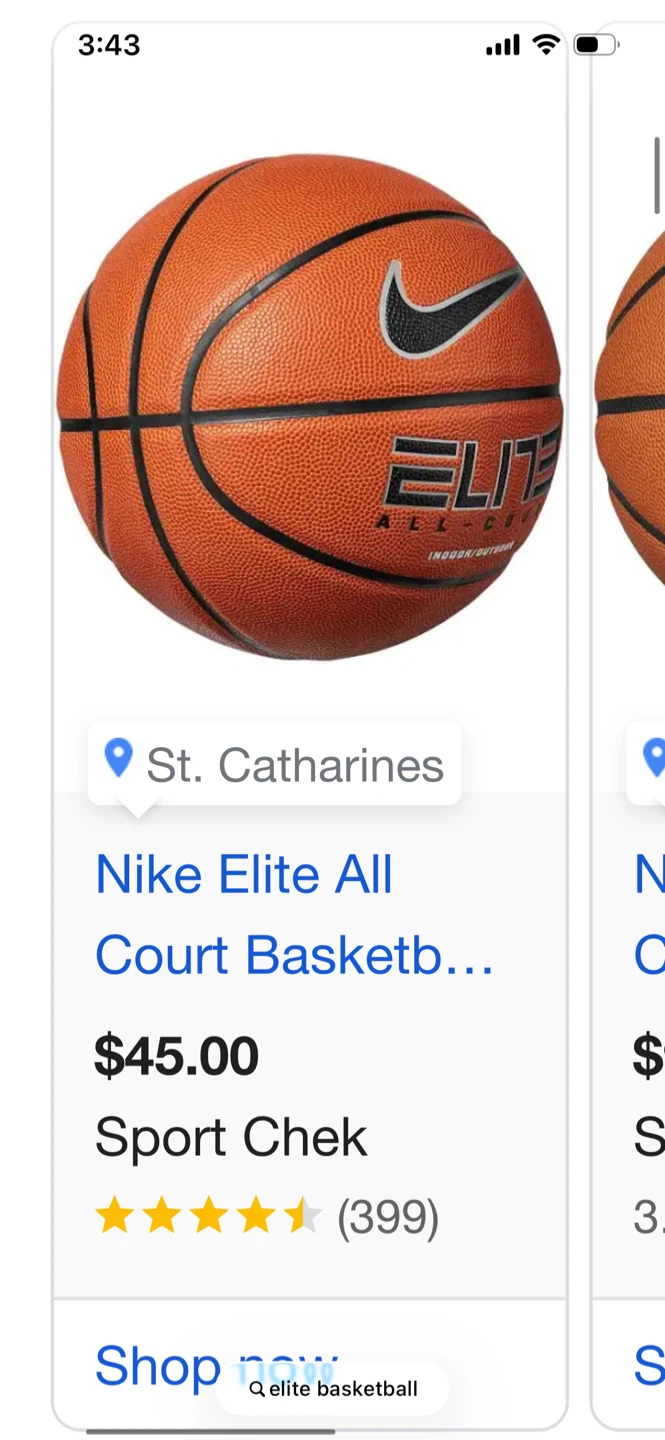 Nike Elite All Court Basketball - photo 2