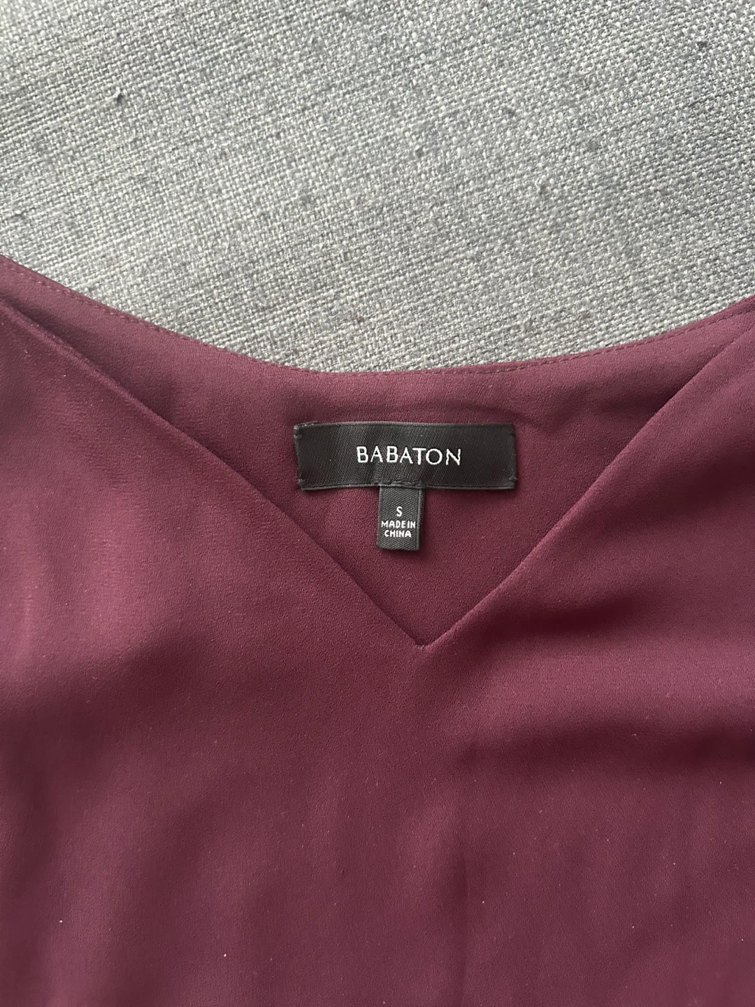Babaton Burgundy Camisole - Size Small - photo 3