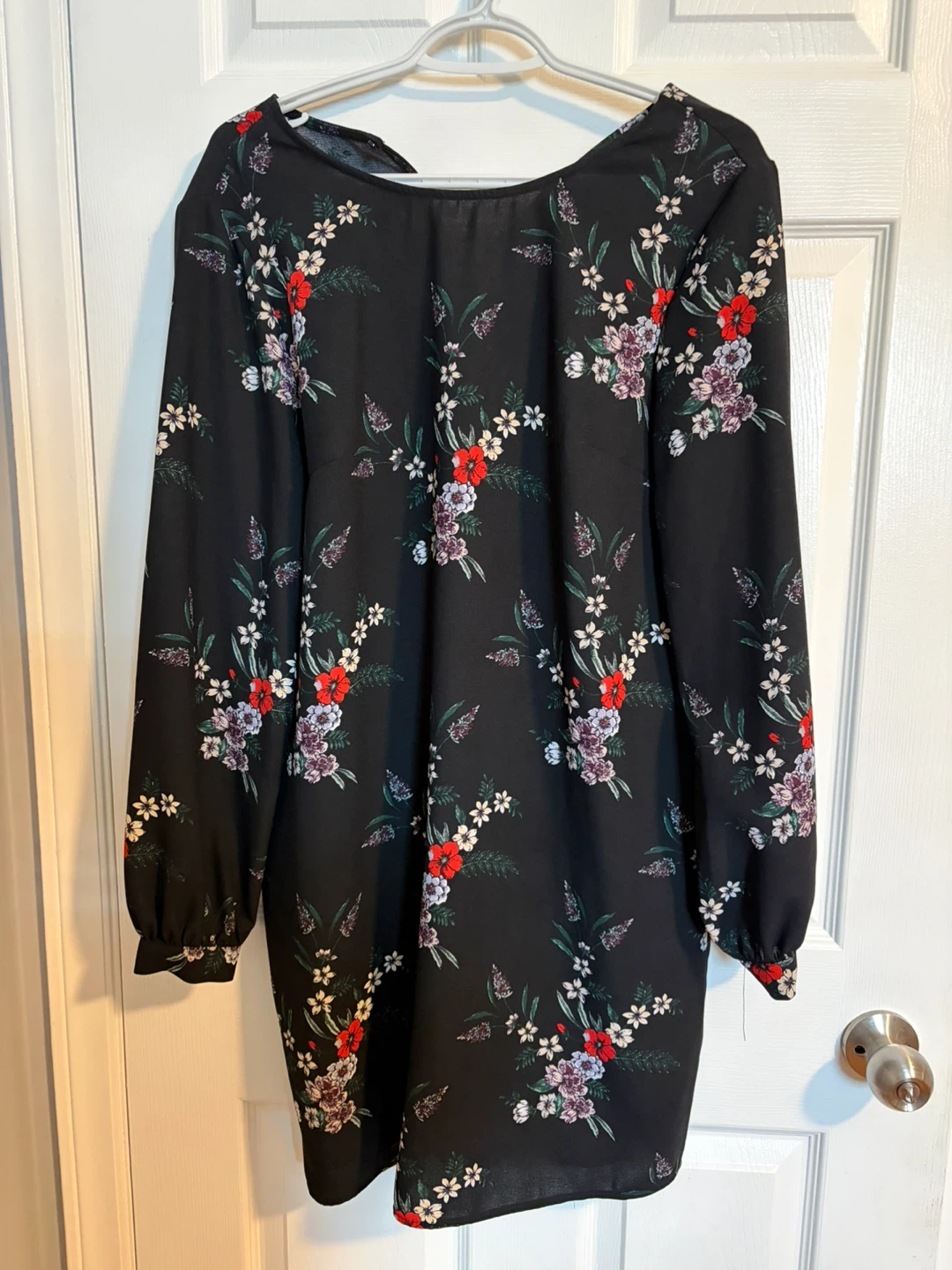 H&M Floral Dress - Black