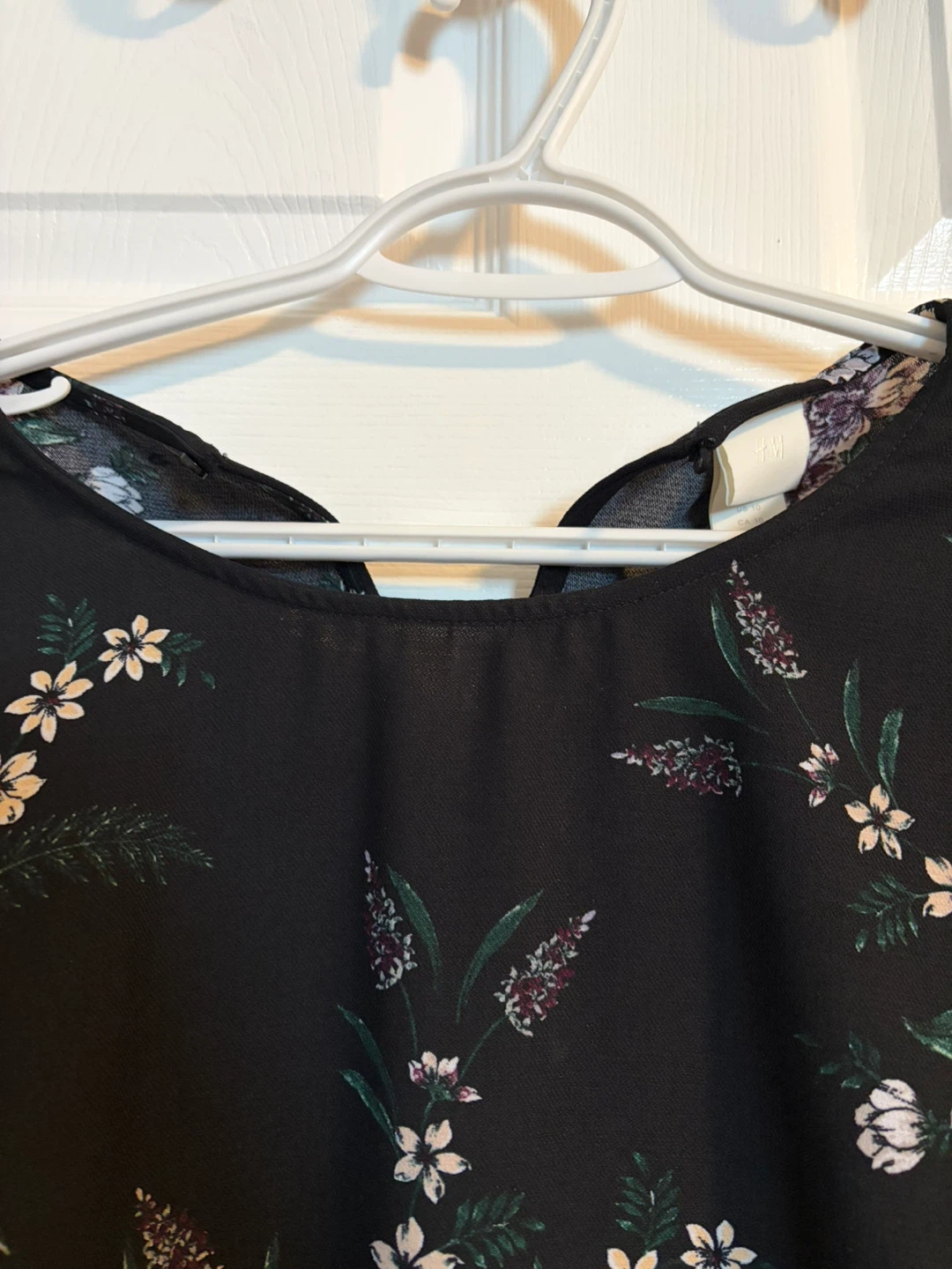 H&M Floral Dress - Black - photo 2