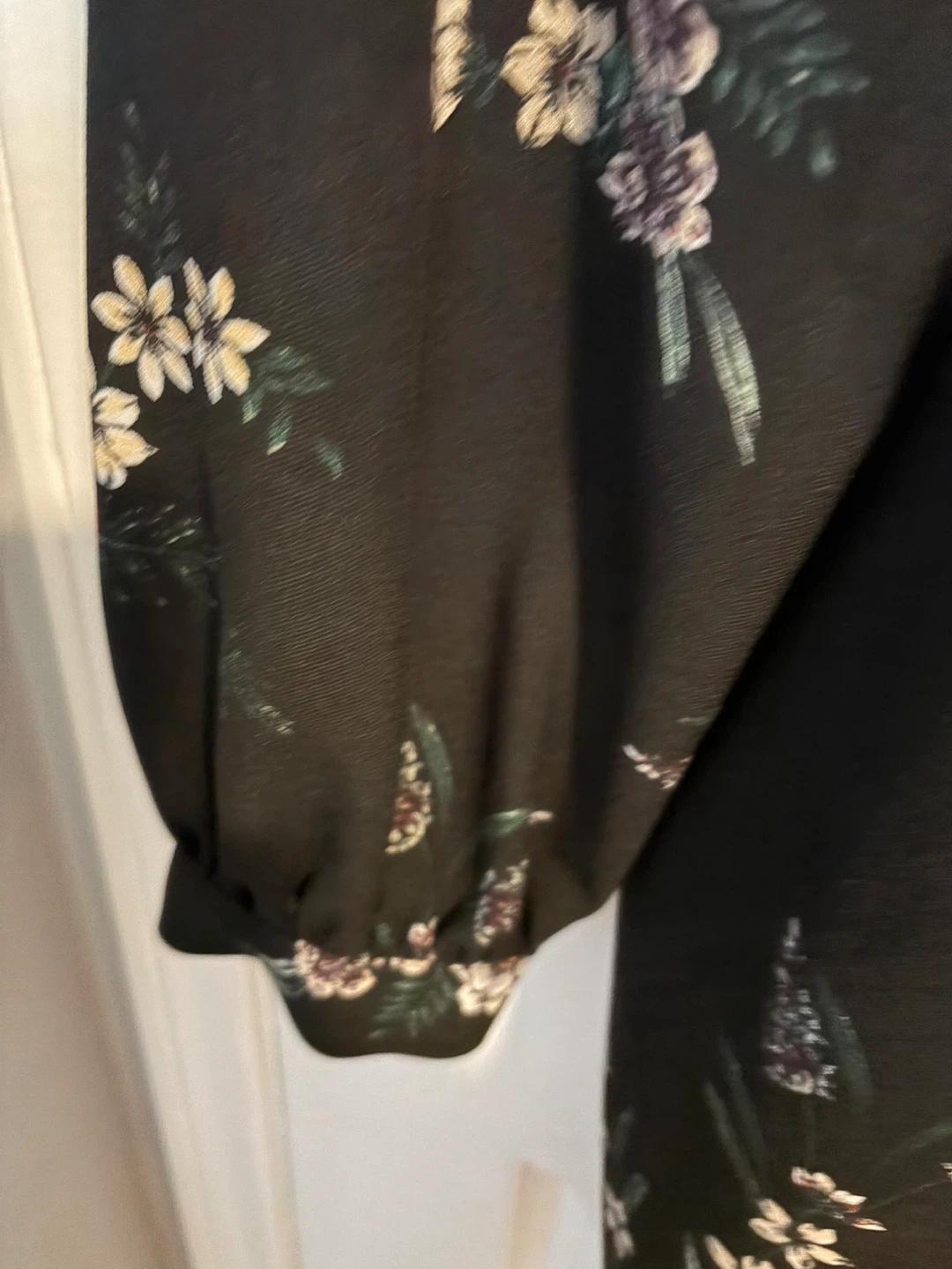 H&M Floral Dress - Black - photo 5