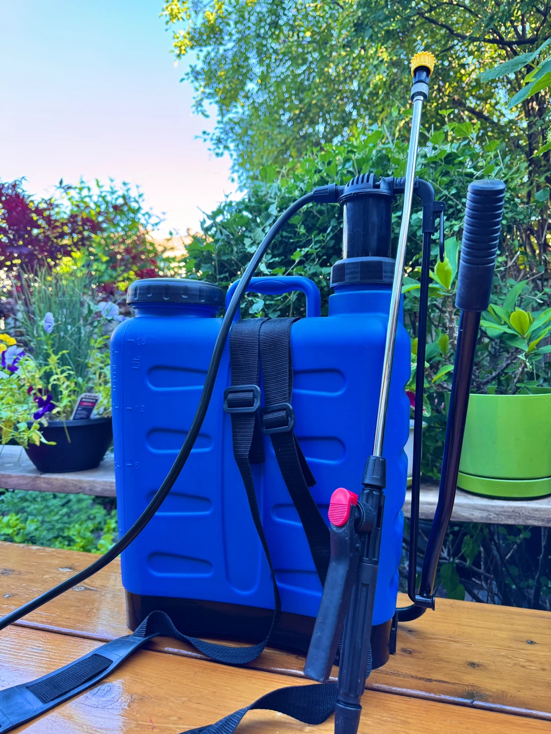 Manual Backpack Pressure Sprayer - 16 Liters (Approx. 4 Gallon) - photo 4