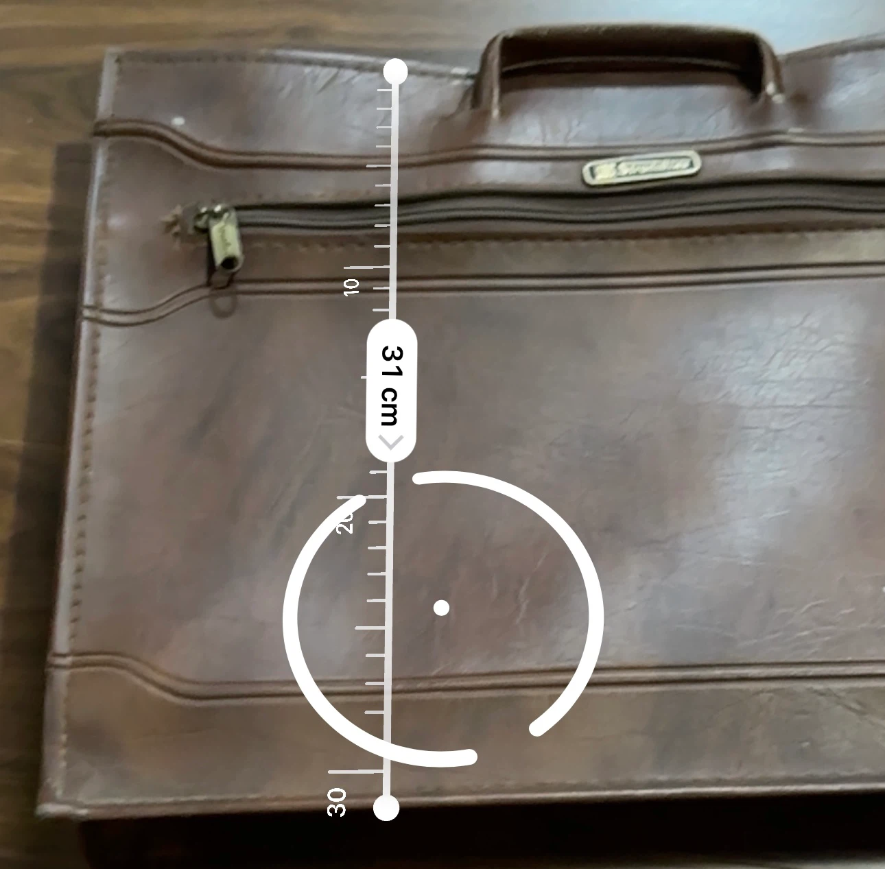Vintage Stradellina Brown Leather Men's Bag - photo 4