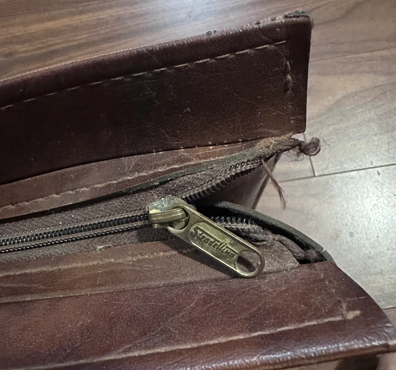 Vintage Stradellina Brown Leather Men's Bag - photo 5