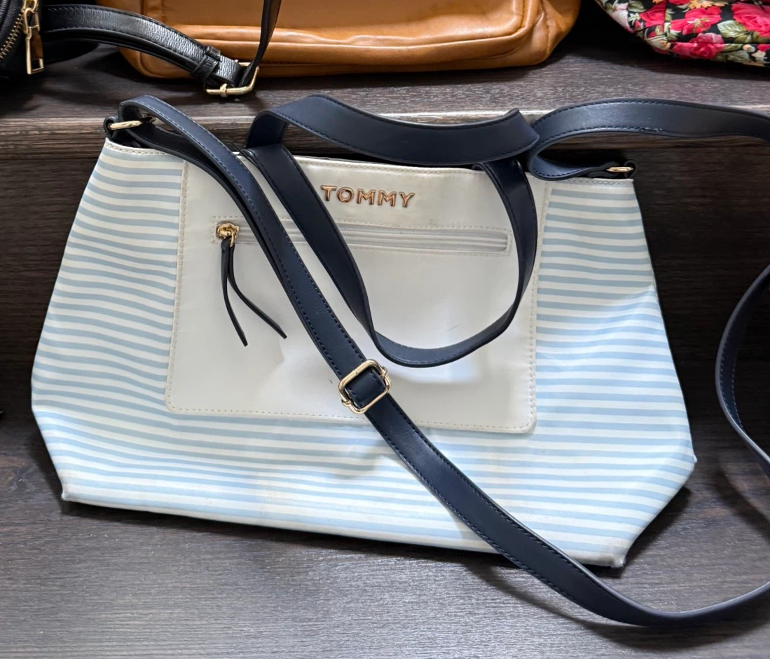 Tommy Hilfiger Striped Tote Bag