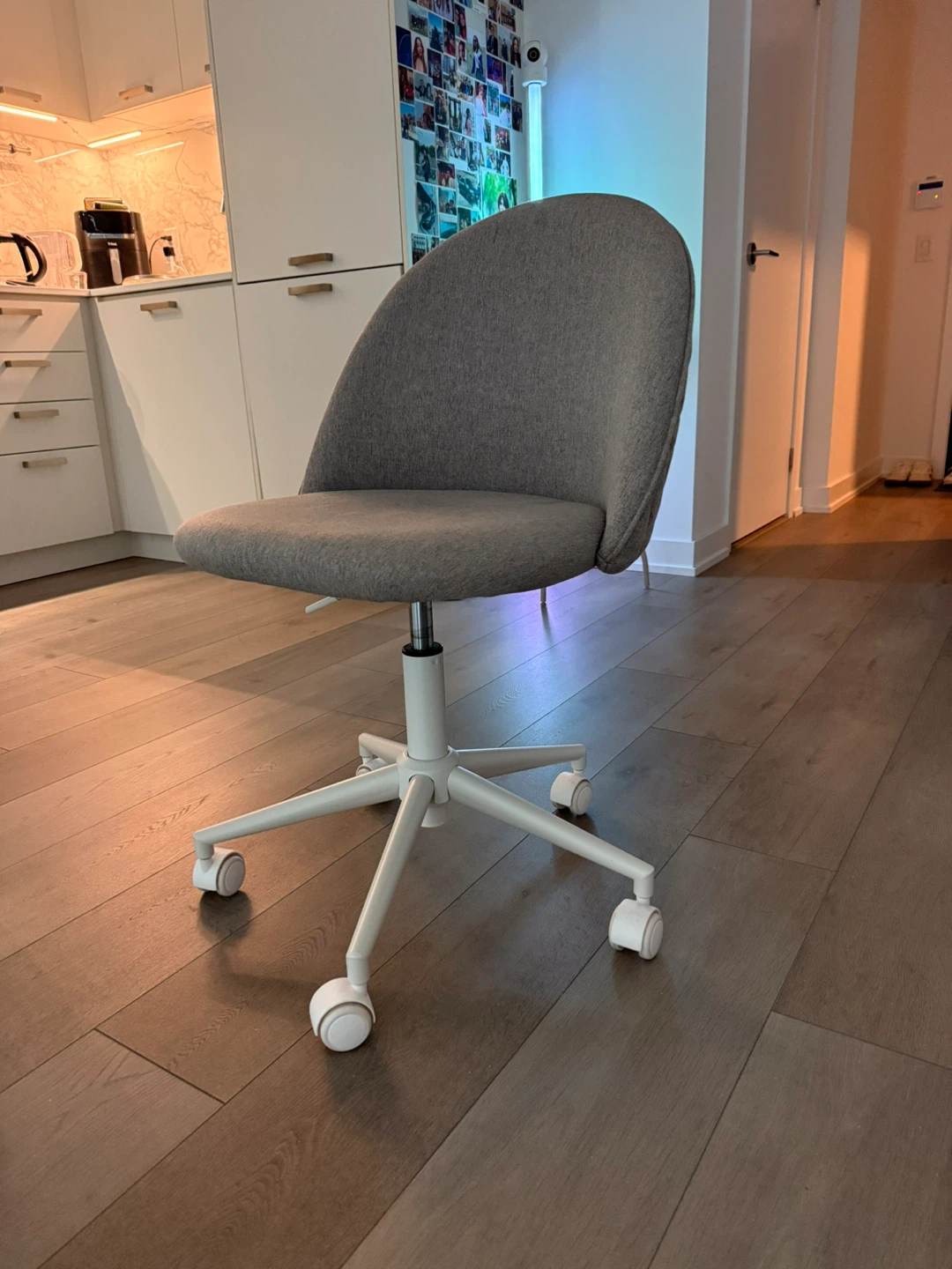 Grey Fabric Office Chair JYSK