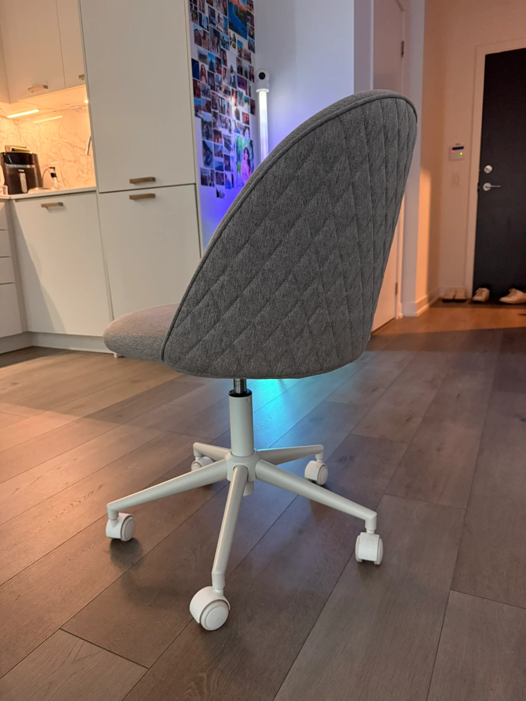 Grey Fabric Office Chair JYSK - photo 2