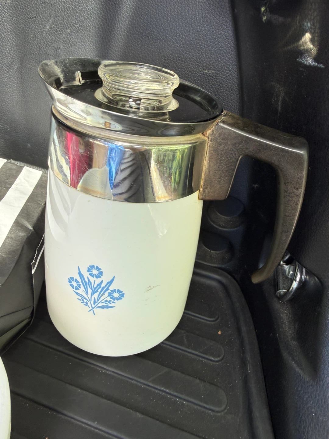 CorningWare Percolator Coffee Pot with Lid